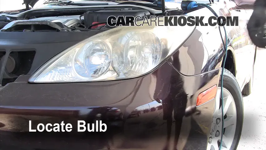 2002 Lexus ES300 3.0L V6 Lights Turn Signal - Front (replace bulb)